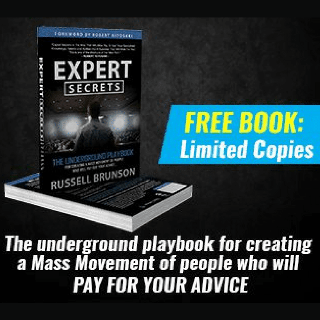 Free Expert Secrets Book by Russel Brunson