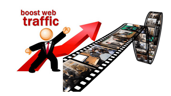 Boost web traffic with video