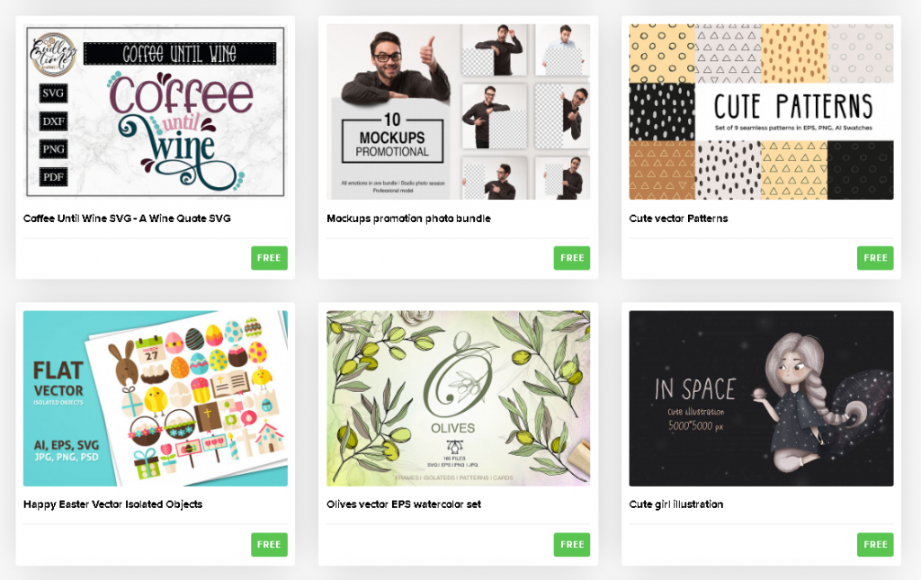 Design Bundles Site - premium goodies