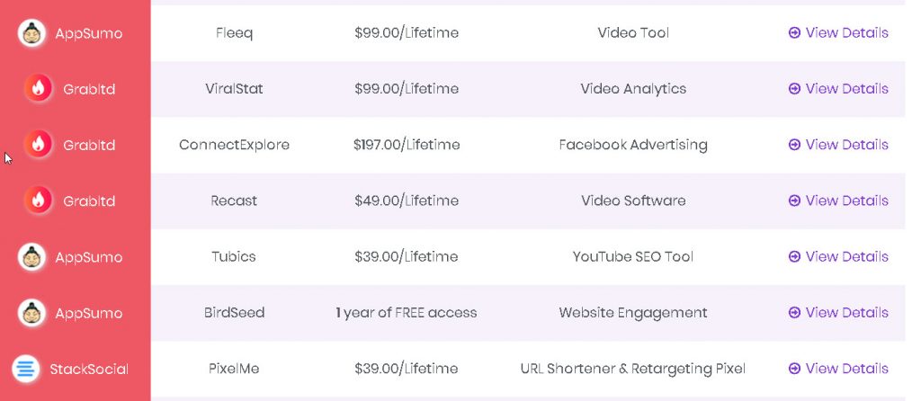 Grabltd platform - all special deals and godies in one platform