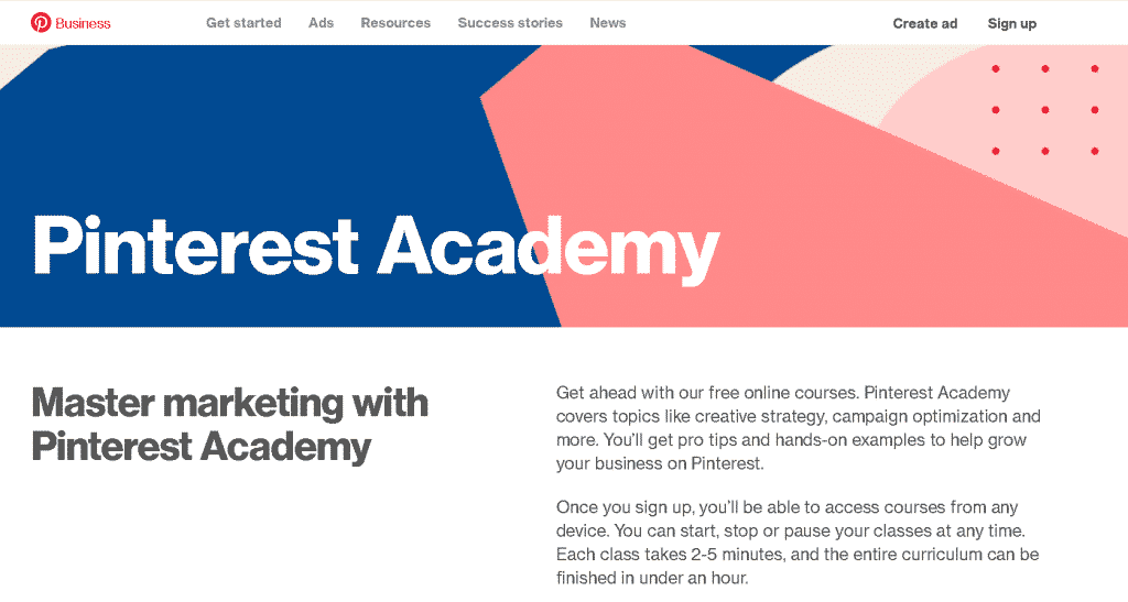 Pinterest Academy