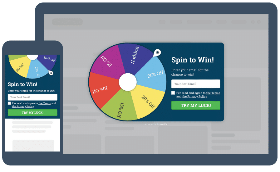 Spin-to-Win widget