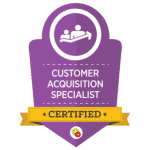 Customer Acquisition specialist Badge