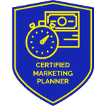 Certified Marketing Planner badge
