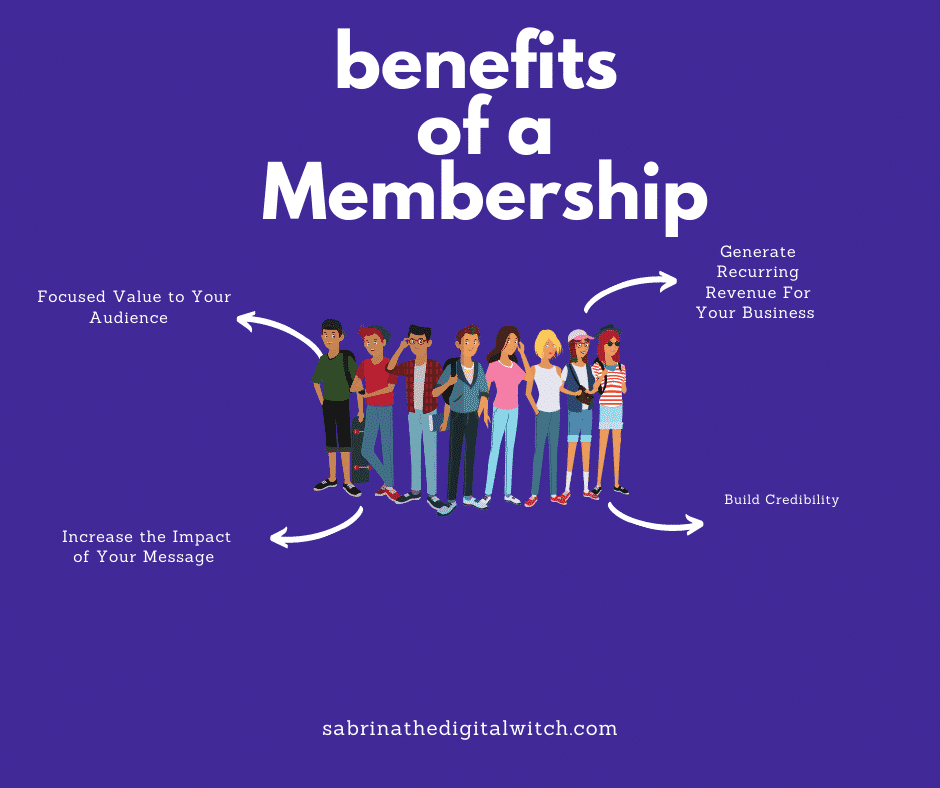 What are the benefits of a membership?