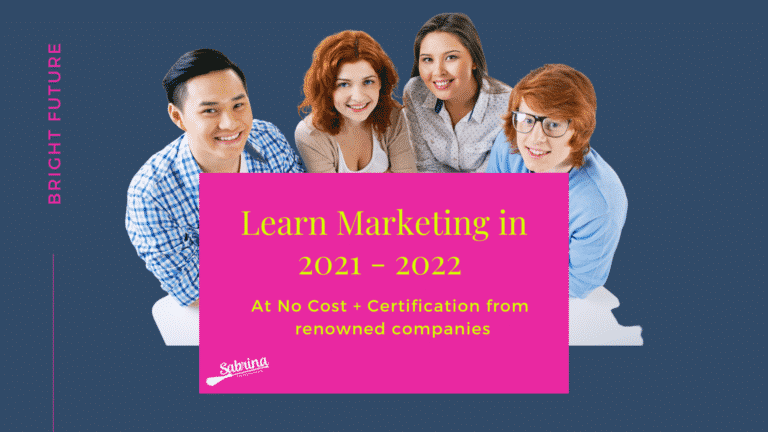 Read more about the article Best Free Online Courses to Learn Marketing in 2021 – 2022