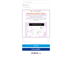 Order Form page Order Form page